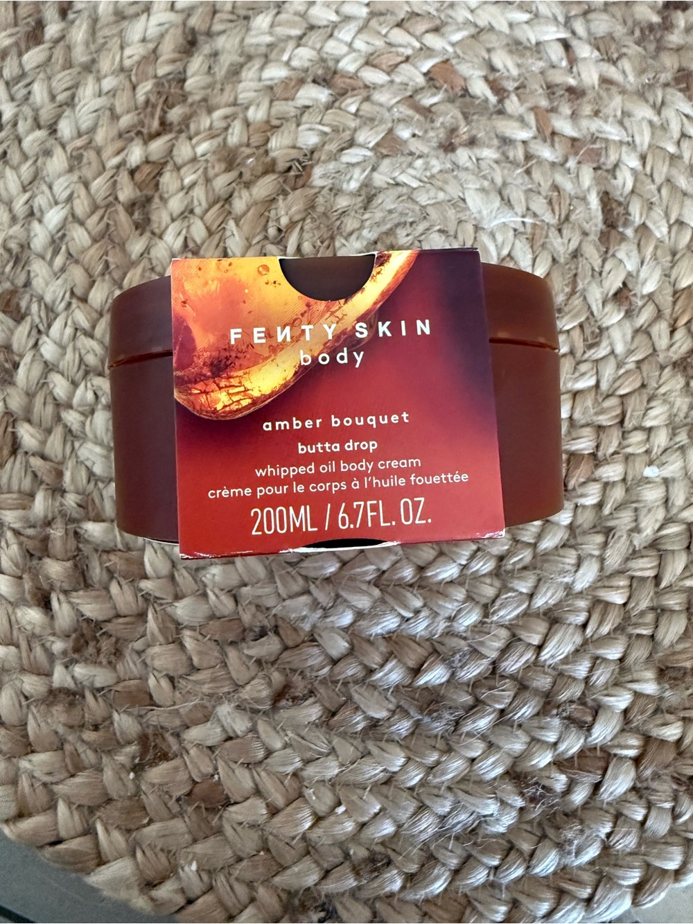 Fenty Skin Amber Bouquet Whipped Oil body butta drop